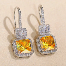 Load image into Gallery viewer, Yellow Drop Earrings