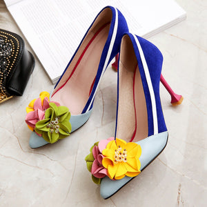 Flowers Luxury Pumps